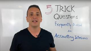 3 most frequently asked accounting interview questions [upl. by Adaynek524]