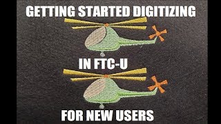 Digitize your first design in FTCU [upl. by Zarla]