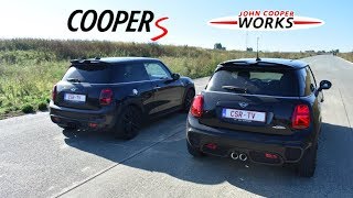 MINI JCW VS MINI Cooper S [upl. by Arik]