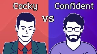 Confident vs Cocky Animated [upl. by Cathey]