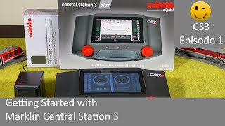 Getting Started with Märklin Central Station 3 CS3 Episode 1 [upl. by Eislrahc358]