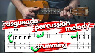 Percussive Spanish Ukulele for Beginners [upl. by Hairas]