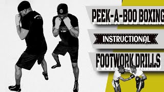 PEEKABOO Boxing Footwork  Fundamentals [upl. by Notnirb]