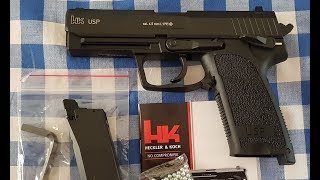 HK USP CO2 Pistol  Best in Class Full Review [upl. by Merrile]