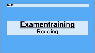 VMBO examentraining  Regeling en het zenuwstelsel  Deel 2 [upl. by Adnovay337]