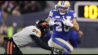 CFL 2023 Recap BC  Winnipeg  Western Final [upl. by Sillaw499]