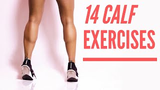 14 Calf Exercises for a Killer Calf Workout [upl. by Aerdnaxela]