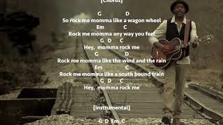 Wagon Wheel  Darius Rucker  Chords and lyrics [upl. by Bambi]