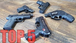 TOP 5 22LR HANDGUNS FOR SELF DEFENSE [upl. by Roderica509]