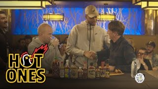 Tony Hawk Eats Spicy Wings LIVE at ComplexCon  Hot Ones [upl. by Oriel461]