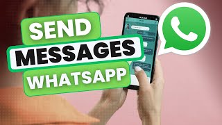 How to Send Messages on WhatsApp Android [upl. by Jacquie]