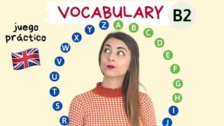 Vocabulary B2  Juego  ejercicio  ejemplos [upl. by Gabriela619]