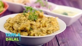 Spicy Green Moong Dal Khichdi by Tarla Dalal [upl. by Hermina]