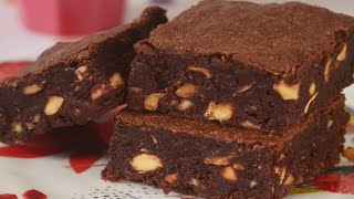 Triple Chocolate Brownies Recipe Demonstration  Joyofbakingcom [upl. by Ellerrehc]