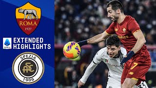 Roma vs Spezia Extended Highlights  Serie A  CBS Sports Golazo [upl. by Drannel637]