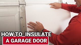 How To Insulate A Garage Door  Ace Hardware [upl. by Kcajyllib990]