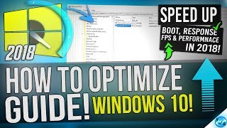 🔧 How to Optimize Windows 10 For GAMING amp Performance in 2019 The Ultimate Updated GUIDE [upl. by Enomis394]