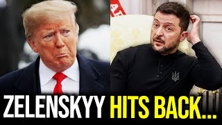 Zelenskyy HITS TRUMP BACK with Hilarious Troll [upl. by Anirtek]