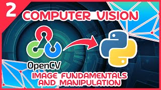 OpenCV Python Tutorial 2  Image Fundamentals and Manipulation [upl. by Tasiana]