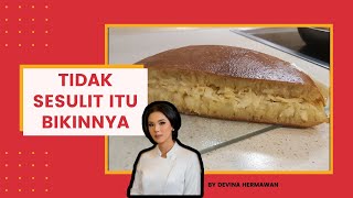 RECOOK RESEP MARTABAK MANIS TEFLON DEVINA HERMAWAN  ENAK LEMBUT DAN BERSARANG [upl. by Boylston358]