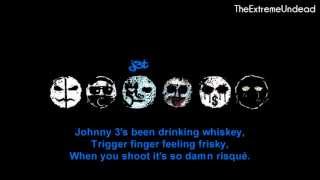 Hollywood Undead  Dead In Ditches Lyrics Video [upl. by Jarrell]