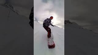 Snowboard Crash in Zermatt Switzerland [upl. by Ferino170]