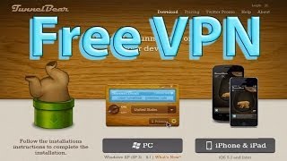 TunnelBear  Best Free VPN for Mac Windows PC Android and iOs [upl. by Lasorella]