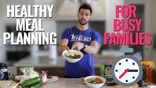 Easy Meal Prepping for Weight Loss  Meal Planning for Families [upl. by Aseela]