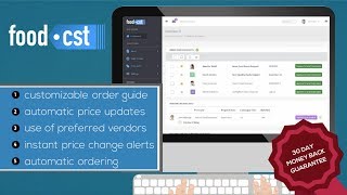 FoodCst Overview  Calculate Restaurant Food Cost [upl. by Kind]