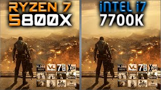 Ryzen 7 5800X vs Intel i7 7700K Benchmarks – 15 Tests 🔥 [upl. by Jacintha]