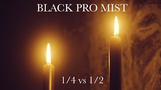 Tiffen Black Pro Mist 14 vs 12  Review and Comparison [upl. by Keeley313]