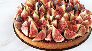 TARTE aux FIGUES  Pâte Sablée [upl. by Alexandre]