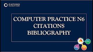 COMPUTER PRACTICE N6 QUESTION 1 CITATIONS [upl. by Ahseetal632]