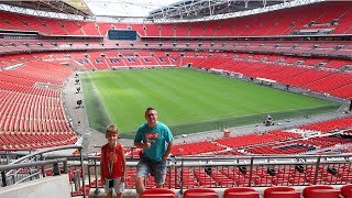 Wembley Stadium Tour London [upl. by Ahsimac503]