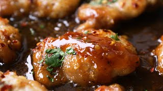 Honey Garlic Chicken  Delicious Easy Dinner [upl. by Ramu]