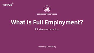 What is Full Employment [upl. by Grace161]