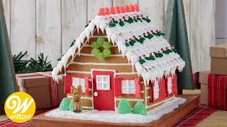 How to Make a Gingerbread House  Wilton [upl. by Ahsikam]