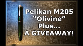 Pelikan Classic M205 Olivine Unboxing and Review [upl. by Infeld]