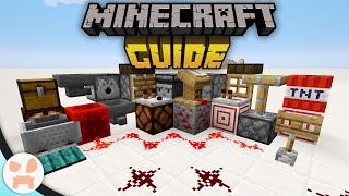 REDSTONE BASICS amp COMPONENTS  The Minecraft Guide  Tutorial Lets Play Ep 24 [upl. by Ecerehs298]