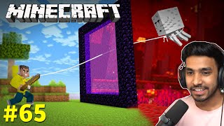 CAN I TAKE A GHAST TO MY WORLD   MINECRAFT GAMEPLAY 65 [upl. by Welch]