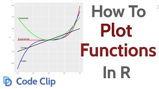 How to Plot Functions in R [upl. by Nahshu]