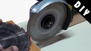 Circular Saw Blade Sharpener Jig  DIY  How to make [upl. by Changaris]