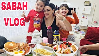 EFE VE EMİR İLE SABAH VLOG [upl. by Aibun]