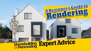 A Beginners Guide to House Rendering  ADVICE  Homebuilding [upl. by Ad]