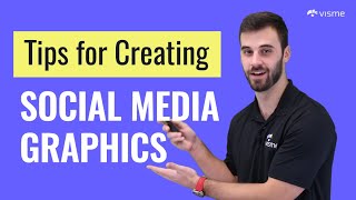 How to Tips for Creating Social Media Graphics  Graphic Design Tutorial [upl. by Ainoek]