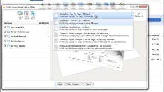 Printing Payslips [upl. by Noret931]