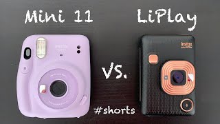 Fujifilm Instax Mini 11 vs LiPlay shorts [upl. by Assin]