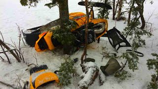 The Craziest Snowmobile Fails amp Wins Of 2021 [upl. by Asyram]