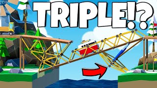 The LEGENDARY TRIPLE MUSCLE returns in Poly Bridge 2 [upl. by Edris]