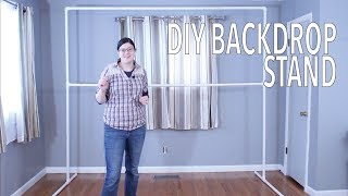 DIY PVC Backdrop  Party Planning How Tos [upl. by Simonette]